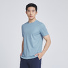 【大都会】雅戈尔 男士浅蓝短袖体恤 商品缩略图0