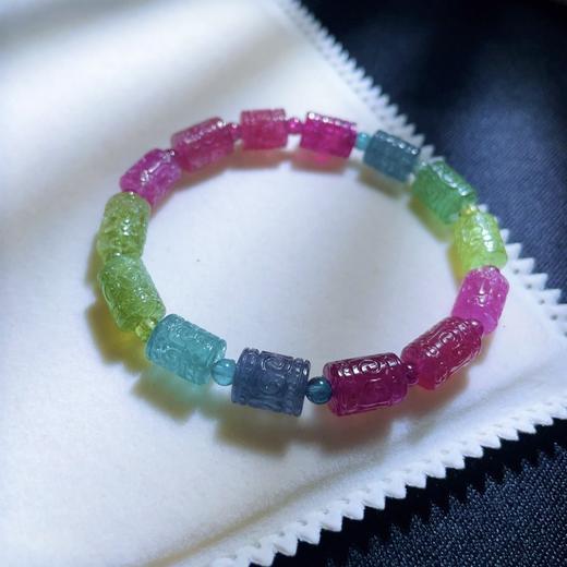 22.3g 雕刻碧玺手链 商品图5