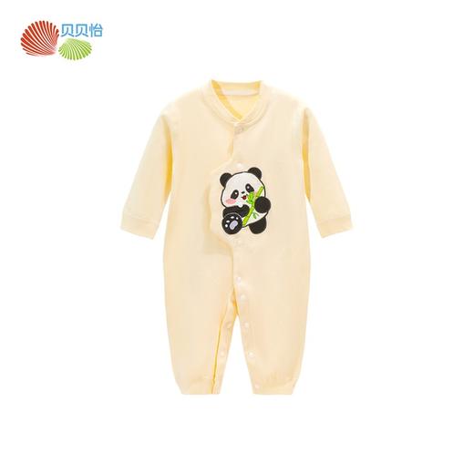 贝贝怡童装婴儿连体衣春秋款新生儿纯棉睡衣男女宝宝新款秋装爬服ZB3DL002 商品图5