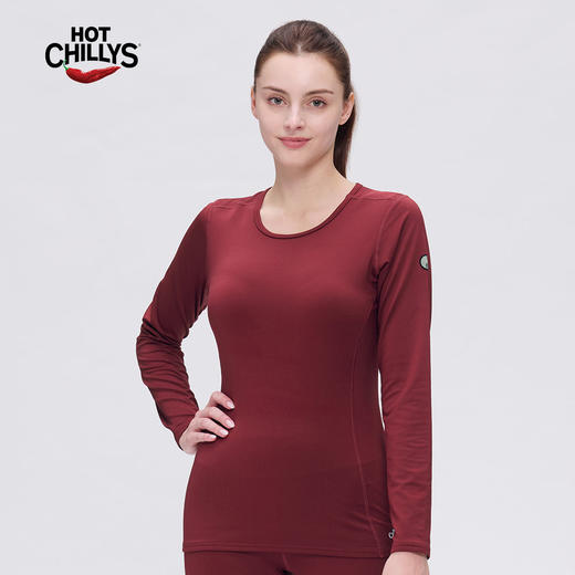 HOTCHILLYS热椒8K磨毛登山户外排汗运动保暖功能内衣女HCA9908 商品图0