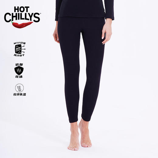 HOTCHILLYS10级抓绒保暖打底裤女抑菌户外速干功能长裤款HA4614 商品图0