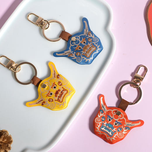 故宫博物院 龙腾福禄香囊钥匙扣 商品图1