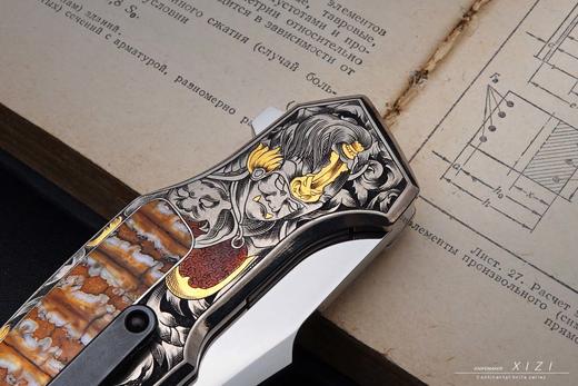 三希堂  星空系列  黄金鬼武士  未开刃 商品图9