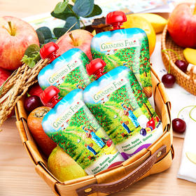 【云优选】6月+ | 爷爷的农场风味发酵乳酸奶果泥120g*4袋