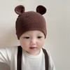 【哇!小熊耶~】春秋婴儿帽0一3月小帽子初生宝宝无骨胎帽秋纯棉套头帽 商品缩略图3