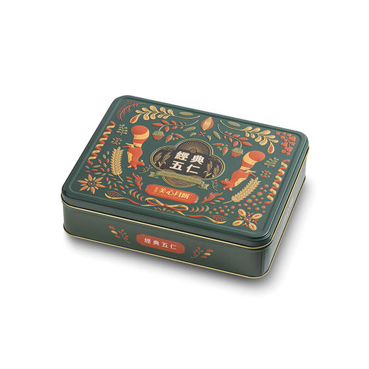 【港版】香港美心 | 经典五仁中秋月饼礼盒185g*4粒铁盒装 商品图4