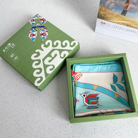 【五峰文创】五峰游礼丝巾土家特色西兰卡普创意丝巾