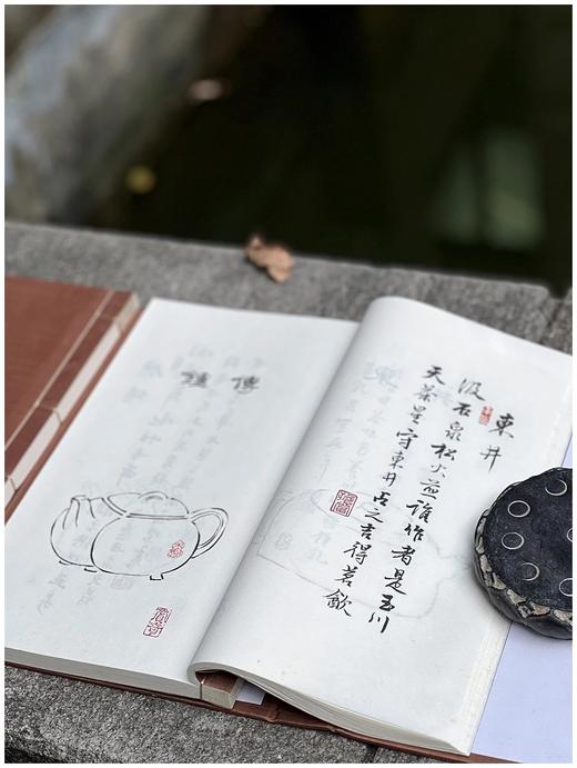 吴光荣教授签名本！！《天一阁博物馆藏七十三壶图（康熙版 雍正版）》，函装线装筒子页两册，普荷著，整理者：吴光荣教授，上海书店出版社2014.6一版一印，定价880，售价660元。 商品图5