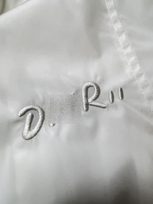 CD 2024秋季新款 宽松双层胸前刺绣小标高端帖皮绣 休闲连帽风衣外套 男女同款 特惠 Z-11919 商品图7