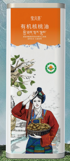 有机核桃油（一级）1L