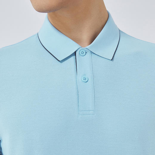 【大都会】雅戈尔 男士浅蓝短袖T恤 商品图2