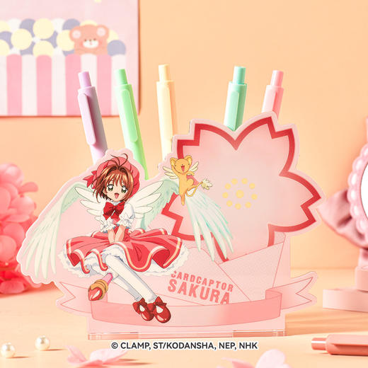 【GSC现货】魔卡少女樱25周年亚克力笔筒留言板小樱小可GSM 商品图3