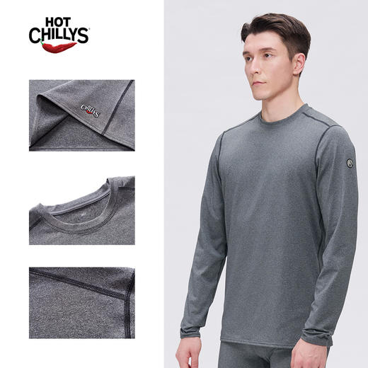 HOTCHILLYS热椒8K滑雪速干衣运动排汗功能性保暖上衣男9909 商品图4