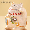 【样品特惠5折，仅1件，无货退款】罗比罗丹RORO招财猫摆件珐琅彩金属材质创意新店开业礼品家居软装饰品 商品缩略图5
