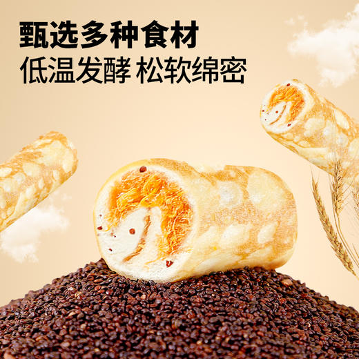 【新品】国民好烘焙_奶皮藜麦卷面包/++/450g-zl 商品图1