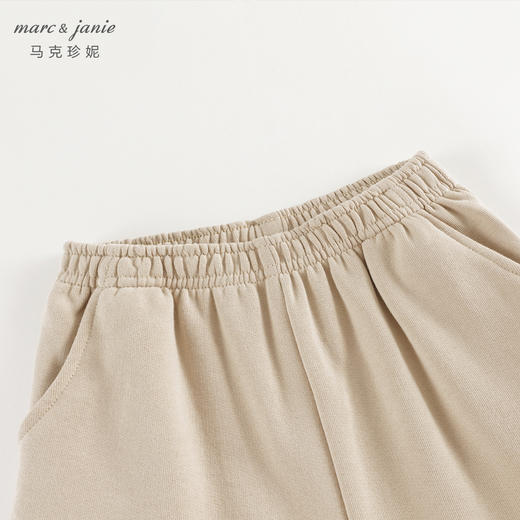 马克珍妮男童休闲时尚拼接纯棉束脚萝卜裤2024年秋装新款241225 商品图4