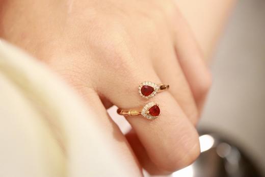 0.52ct 红宝石戒指 商品图6