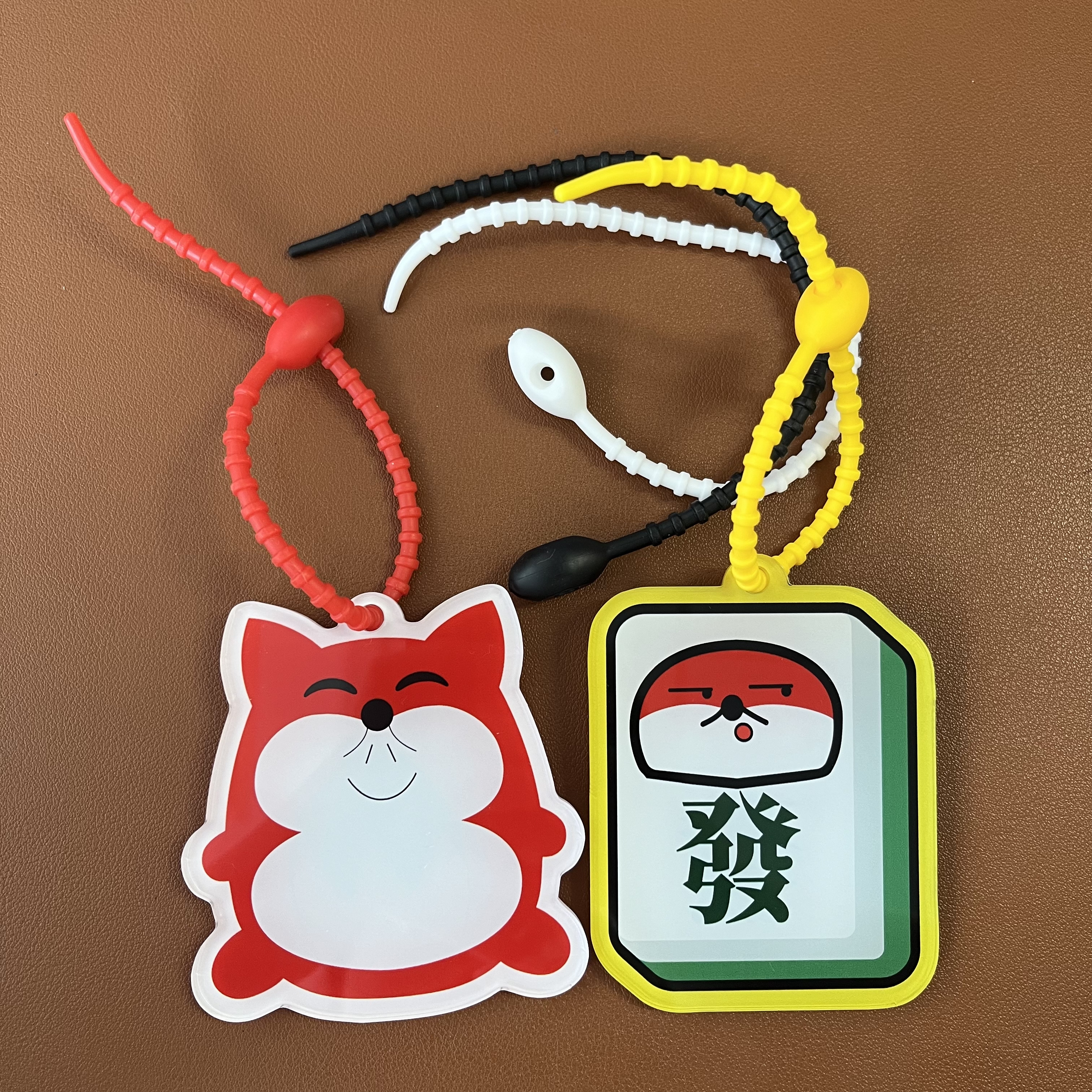 红红狐狐發大财亚克力行李牌套装㆐搜狐商城