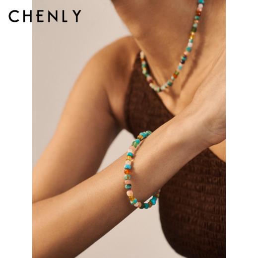 尘衣｜明星款英国小众多巴胺彩石配饰 商品图0