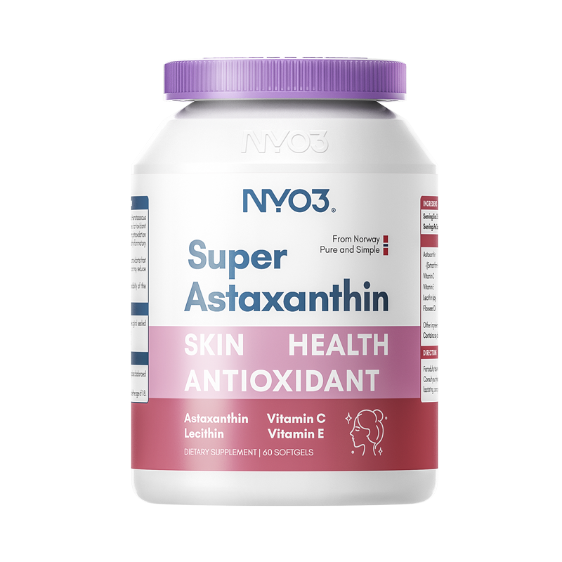【跨境】挪威 NYO3诺威佳 虾青素软胶囊  60粒/瓶