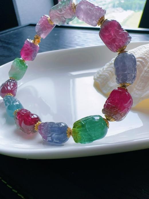 24.2g 雕刻碧玺手链 商品图5