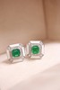 0.91ct 祖母绿耳钉 商品缩略图3