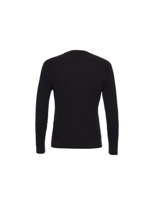 ccallisto咖色绵羊毛长袖毛衣 商品图1