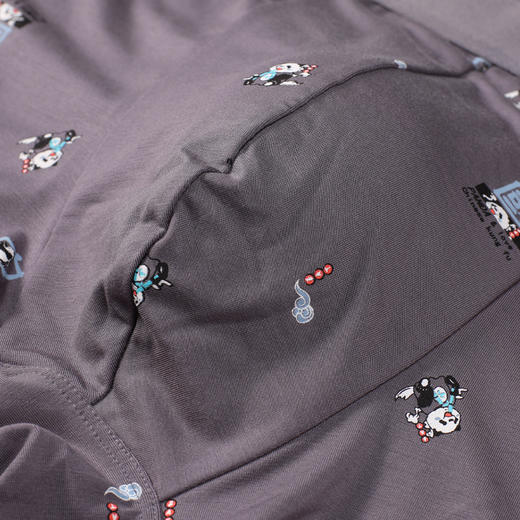 都市丽人都市锋尚内裤潮流时尚平角裤50S人棉男士内裤FKTCF9 商品图6