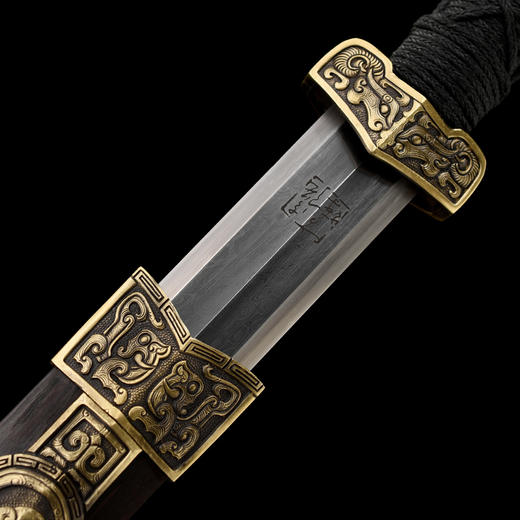 天枢剑 龙泉沈广隆一体宝剑  收藏传统宝剑 非遗宝剑 未开刃 商品图5