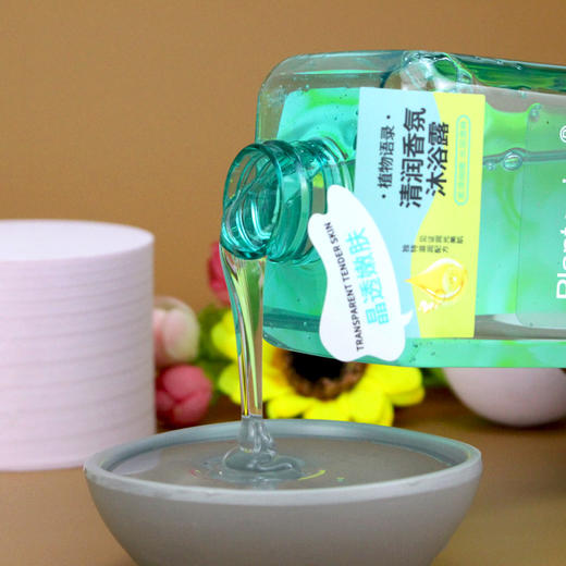 Plant voice沐浴露 植物语录淡雅香氛沐浴露  清润香氛持久 留香家庭装男女通用全身滋润美肌 商品图2