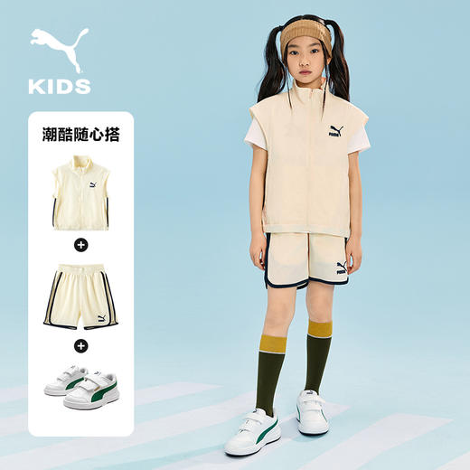 PUMA彪马官方正品 新款儿童夏季短裤吸湿弹力透气潮流 商品图3