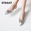 星期六闪钻蝴蝶尖头平底单鞋SSC3111275 商品缩略图2