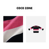 COCO ZONE100%羊毛彩条纹圆领春秋撞色显瘦针织 23C19708 商品缩略图2