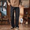 【新款DQ】大依优型大码阔腿工装牛仔裤长裤男舒适休闲简约百搭加肥加大男装潮款 商品缩略图6