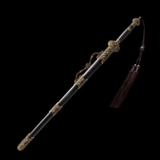 龙泉清风剑 沈广隆剑铺龙泉沈广隆宝剑手工剑仿古剑传统剑收藏剑 sgl-3103 未开刃 商品图6