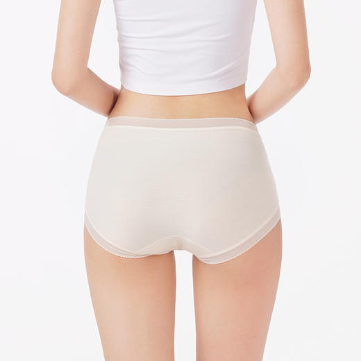 都市丽人内裤纤柔绵平角裤婴肌棉女士内裤LKT5L8 商品图3