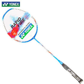 YONEX尤尼克斯羽毛球拍全碳素火速出击单拍NF8SGE白蓝已穿线附手胶