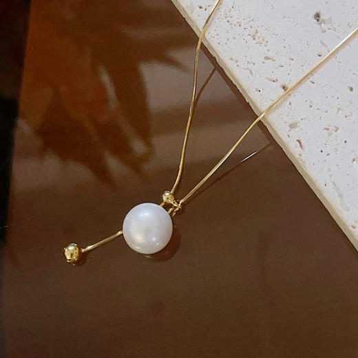 925银高级灵动款白色爱迪生吊坠 A-2912 商品图1