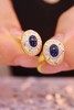 1.345ct 蓝宝石耳钉 商品缩略图4