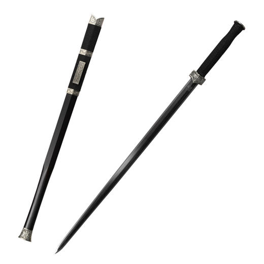 祥龙汉剑 龙泉沈广隆一体宝剑  收藏传统宝剑 非遗宝剑 未开刃 商品图6