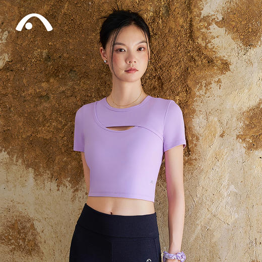 2024爱睱步秋冬新品莱卡高端运动瑜伽出街普拉提上衣A24333NSLK 商品图8