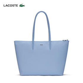 Lacoste法国鳄鱼女士新款时尚纯色大容量单肩托特包NF4747SJ