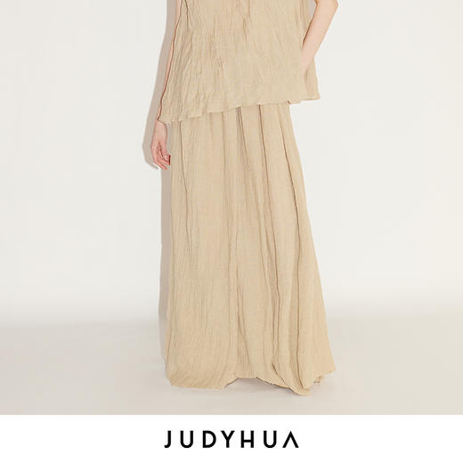 JUDYHUA 种子系列亚麻半裙 商品图0