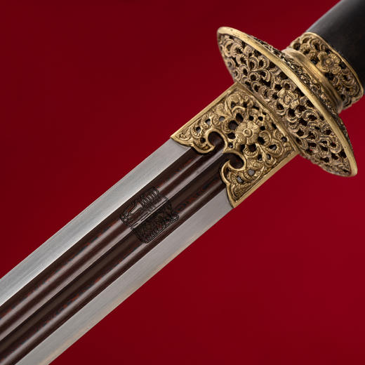 龙吟剑  龙泉沈广隆宝剑 镇宅宝剑 沈广隆剑铺 手工传统剑收藏宝剑 sgl-3016未开刃 商品图4