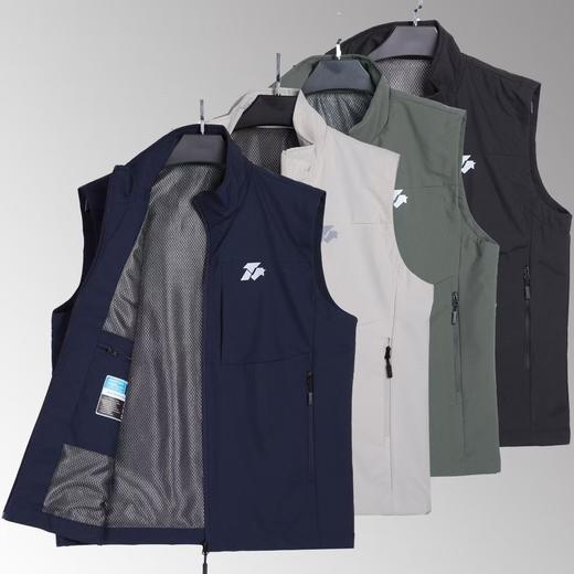 【春秋冲锋马甲】新款春秋男女同款冲锋马甲03h 商品图0