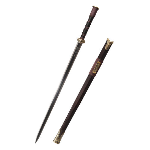 本初汉剑战国汉剑 沈广隆宝剑八面汉剑龙泉汉剑宝剑传统收藏剑 sgl-6019 未开刃 商品图5