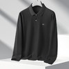 【100%棉】【新款DK】大依优型大码长袖Polo衫翻领纯棉男士加肥加大休闲大码男装宽松长袖体恤上衣 商品缩略图4