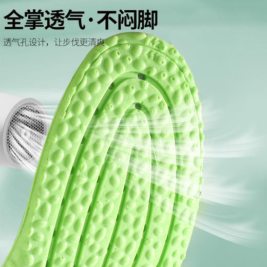 【推荐】康跃艾草防臭运动减震按摩鞋垫（两色可选） 商品图3