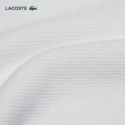 Lacoste法国鳄鱼男女同款新款条纹休闲舒适透气短筒袜子RA2932-98 商品图5