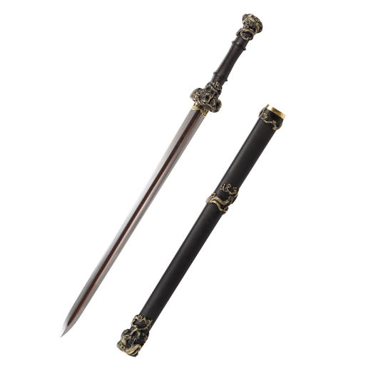 岁寒三友 傲雪剑 龙泉沈广隆宝剑 镇宅宝剑 龙泉沈广隆剑传统剑收藏宝剑 sgl-3020未开刃 商品图5